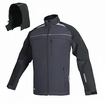 Куртка Softshell PROFESSIONAL с капюшоном